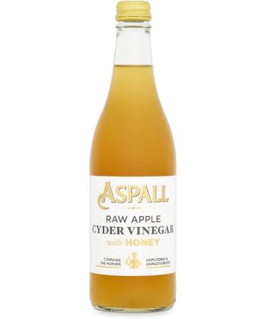 Aspall Raw Apple Cyder Vinegar with Honey 500 ml - Buy Online on SooperMarket.com