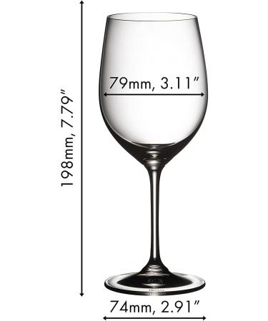 Riedel Vinum 6416/5 Chardonnay/Chablis Glasses Set of 2 - 2 Count Pack - Buy Online on SooperMarket.com