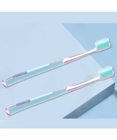 Soft Bristle Toothbrush for Gentle Dental Care - Effective Cleaning for Adults | International Shipping Available - Buy Online on SooperMarket.com