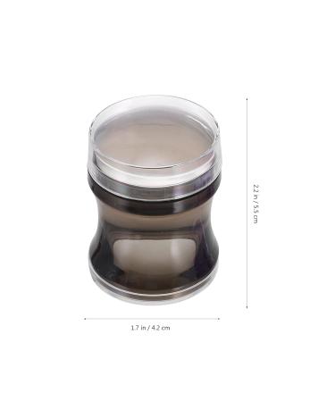 Lurrose 3 Sets Nail Art Silicone Stamp Kit - French Tip Nail Printer & Seal with Frosted Scraper for Perfect Manicures - International Shipping Available - Buy Online on SooperMarket.com