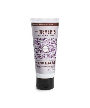 MRS. MEYER'S CLEAN DAY Moisturizing Hand Balm Made with Essential Oils Travel Size Basil 3 oz Lavender