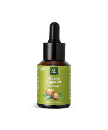Cold Pressed Pure Argan Oil - Moroccan Face Hair & Skin Serum | Anti-Aging Unrefined Sulphate & Paraben Free - 30ml - Buy Online on SooperMarket.com