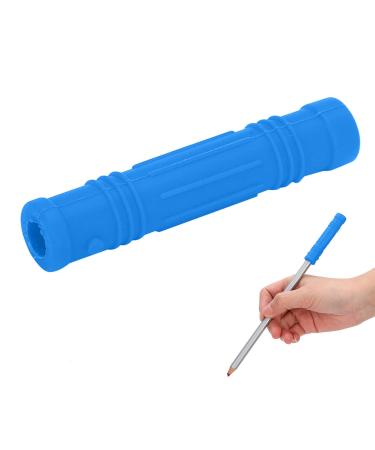Buy Silicone Caustic Pencil Attachments - Safe Baby Bite Ring Pacifier & Sensory Cheese Stream for All Ages | Blue Saber Pen Set - Buy Online on SooperMarket.com