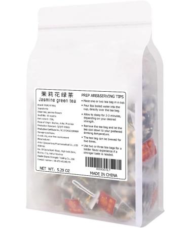 Jasmine Green Tea Bags 5.29oz Jasmine Scented Green Tea Green Tea With Jasmine 150g - Buy Online on SooperMarket.com
