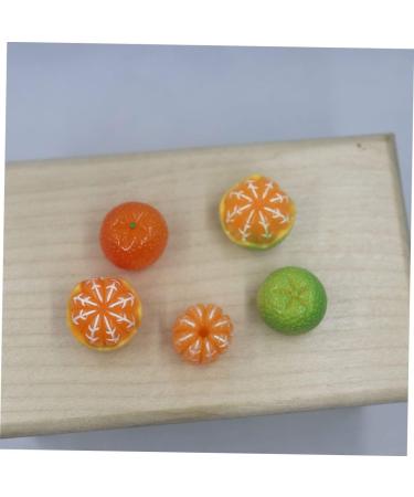 ibasenice 250 Pcs Artificial Orange Fruit Pendant Resin Charms Oranges Decoration Fruit Charms for Jewelry Making Jewelry Making Fruit Charms Miniature Accessories Earrings 3d Food - Buy Online on SooperMarket.com