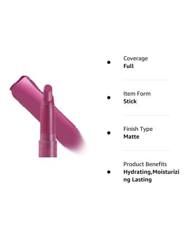 Colourpop Heart On Lippie Stix: Super-Pigmented Matte Lipstick - Cool Fuchsia Magenta - Buy Online on SooperMarket.com