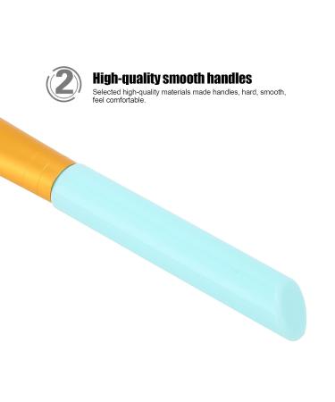 Soft Head Face Mask Brush | Silicone Mask Applicator for Foundation & Cream | Beauty Tool for Salon & Home Use - Blue - Buy Online on SooperMarket.com