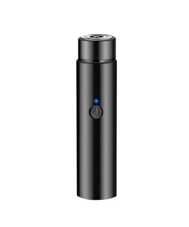 Mini Portable Electric Shaver USB Charging Rotary Shaver Easy Cleaning Electric Razor with Waterproof Design Multifunctional Razor for Home Salon Barber Travel Hotel