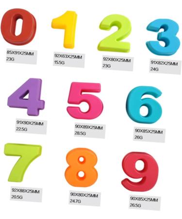 Alipis 10pcs Silicone Molds Silicone Baking Mold Number Molds Number Fondant Mold 10 Piece Set Fudge - Buy Online on SooperMarket.com
