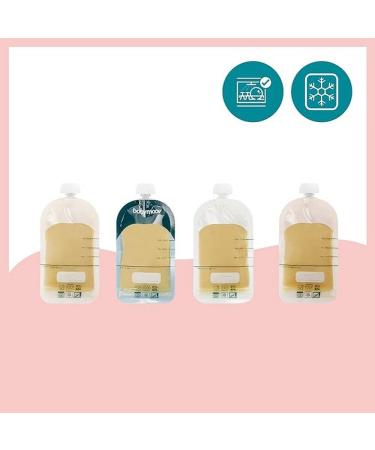Babymoov 20 Reusable Baby Food Pouches - Refillable Squeeze Pouch for Kids | Eco-Friendly Feeding Solution - Buy Online on SooperMarket.com