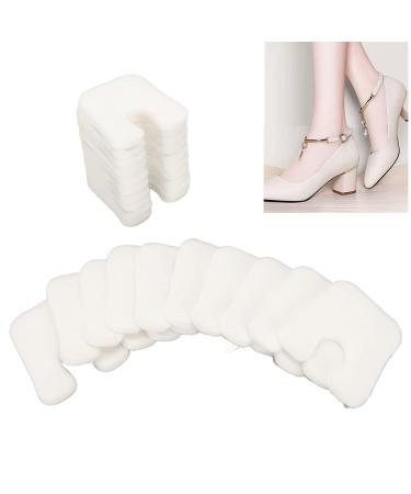 10 Pairs Callus Pads - Self-Adhesive U-Shaped Felt Horseshoe Pads for Foot Rubbing, Blisters, and Corns - Men's Foot Care Solution - Buy Online on SooperMarket.com