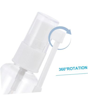 Healeved 4 Pcs Nasal Spray Bottle Set - Fine Mist Sprayer Small Plastic Bottles for Nose Cleaning - Buy Online on SooperMarket.com