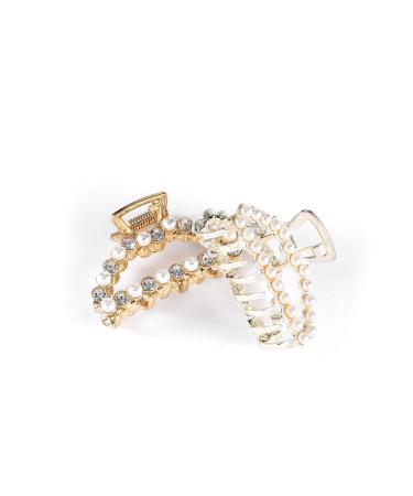 Buy Runmi Pearl & Crystal Hair Clips - Stylish Hair Accessories for Women & Girls (2 Pack) - International Shipping Available - Buy Online on SooperMarket.com