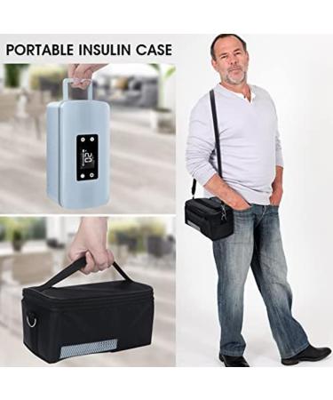 Fupeen Medicine Cooler with Durable Battery Adjustable Temperature Suitable for Long Flight US Plug - Buy Online on SooperMarket.com