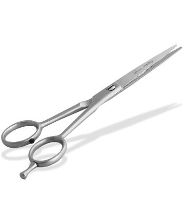 Fell shear dog hair scissors from Solingen Hair scissors with one -sided micro toothing stainless steel rustproof 15.24 cm dog cups with a sharp cut for precise fur care for dogs and cats 6 inches
