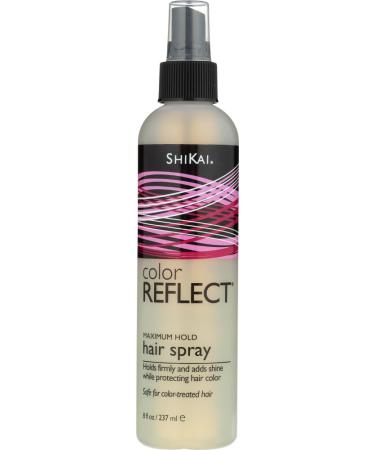 2 Packs of Shikai Color Reflect Color Lock Hair Spray - 8 Fl Oz