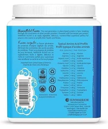 Sunwarrior Warrior Blend Protein Natural 3.0 375 g Natural 375 g - Buy Online on SooperMarket.com