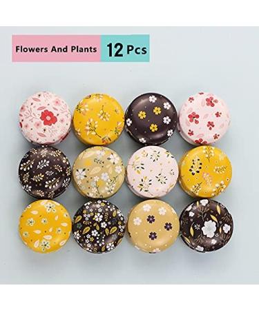 Rarapop 12 Pack Round Empty Tin Candle Jars - 20ml Refillable Travel Tins for Candle, Lip Balm, Salve, Eye Shadow & Powder - Buy Online on SooperMarket.com