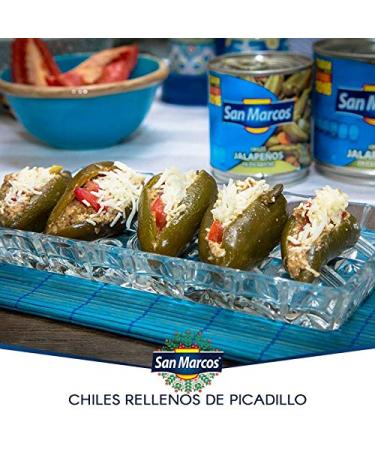San Marcos Whole Jalapenos 6 lb - Handpicked 97 oz Peppers (Pack of 1) - Buy Online on SooperMarket.com