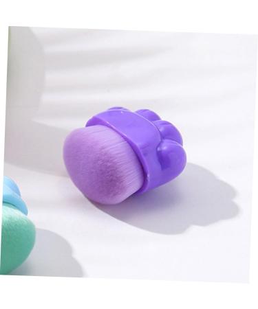 FOMIYES Cat Claw Foundation Brush Makeup Brush Blush Brush Portable Foundation Brush Portable Concealer Brush Foundation Applicator Brush Cat Paw Plastic No Trace Purple Travel - Buy Online on SooperMarket.com