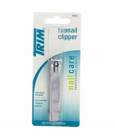 TRIM Toenail Clipper  Enlarged Opening  Cuts Even The Toughest Nail