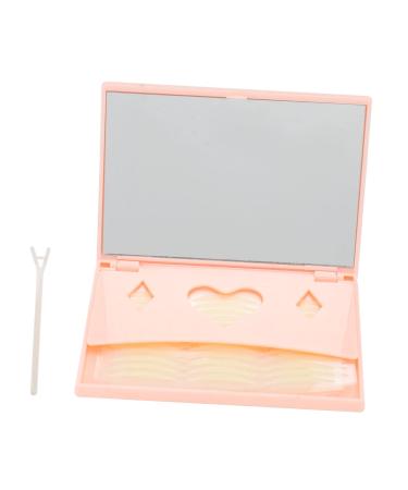 OSALADI 240 Pairs Makeup Stickers Makeup Tape Double Sided Eyelid Tape Eyeliner Tape Eye Lid Lift Tape Invisible Eyelid Sticker Beauty Tools Double Eyelid Sticker tape Pink Boxed