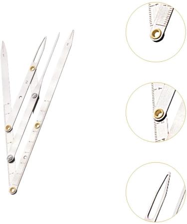 Oshhni Eyebrow Ruler Makeup Stencil Balance Professional Gauge Level Measuring Tool Three Point Positioning Ruler Measuring Tool - Buy Online on SooperMarket.com