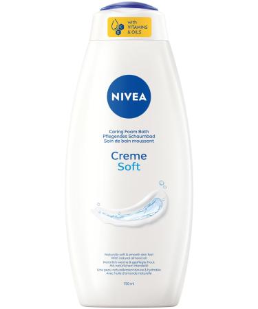 Nivea Care Bath Cream Soft 1 pack (1x750ml)
