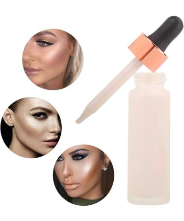 Illuminator Liquid Highlighter Drops Illuminating Fluid Added to Foundation Primer or Moisturiser for a Versatile Glow 15ml(DC004-7#) - Buy Online on SooperMarket.com
