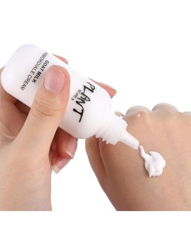 Goat Milk White Concealer Cream - Waterproof Makeup Base for Dark Circles & Blemishes - Buy Online on SooperMarket.com