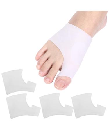 Schellen 2 Pairs Bunion Corrector for Women and Men - Pain Relief Silicone Splint and Sleeve (White) - Buy Online on SooperMarket.com