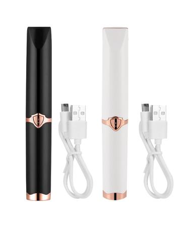 1 Pcs Electric Heated Eyelash Curler - Rechargeable & Long Lasting Lash Curler for Effortless Makeup in Black - Buy Online on SooperMarket.com