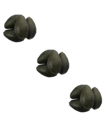 Warmhm 12 Pcs Imitation Avocado Desktop Avocado Ornament Toys for Kids Plastic Fruit Avocado Model Decorative Avocado Kid Toys Fake Fruit Fake Vegetables Grape Child Feel Glue