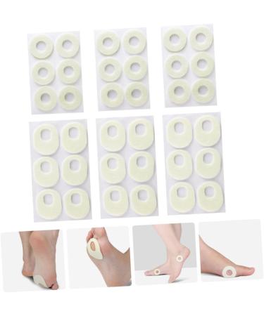 PLAFOPE 6 Sheets Felt Corn Stickers Painless Corn Pads Felt Corn Removers Comfortable Corn Removers Corn Pads for Shoes Comfortable Corn Pads Foot Corn Stickers Foot Corn Treatment Pads - Buy Online on SooperMarket.com