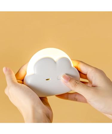 Annmore Cloud LED Night Light - Dimmable Baby Bedside Lamp for Kids | Perfect Newborn Gift in White - Buy Online on SooperMarket.com