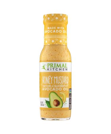 Primal Kitchen - Honey Mustard Avocado Oil-Based Dressing and Marinade Whole30 and Paleo Approved (8 oz)