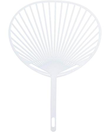 HEALLILY Wedding Frame Fan Making Supplies 20pcs Japanese Paper Fan Frame Uchiwa Frame DIY Hand-held Fan Frame Kit for DIY Crafts (White) Hand- Held Fan Framework Handheld Fans - Buy Online on SooperMarket.com