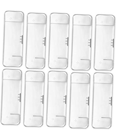 Magiclulu 40 STK Razor Storage Box | Plastic Razor Container Travel Case | Safety Case for Razors | Japanese Style Blade Holder - Buy Online on SooperMarket.com