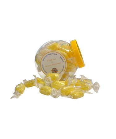 Personalized 250g Cookie Jar of Individually Stockleys Wrapped Sherbet Lemon Sweets