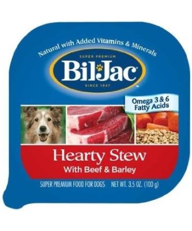 Bil Jac Wet Dog Food Variety Bundle 3.5 oz (Pack of 6) includes 2-Trays Hearty Stew with Beef & Barley + 2-Trays Chunky Stew with Chicken & Vegetables + 2-Trays Harvest Feast with Turkey & Sweet Potatoes in Gravy - Buy Online on SooperMarket.com