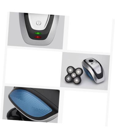 Angoily 5 Electric Shaver for Men - Efficient USB Rechargeable Razor with Car Adapter | Versatile Blades & Rotating Head - Buy Online on SooperMarket.com