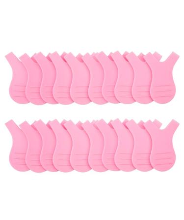 Eyelash Extension Lift Tools, 20PCS Y Shape Eyelash Brush Grafting Eyelashes Lash Lift Brush Makeup Beauty Tool for Eyelash Extension Clean up(Pink)