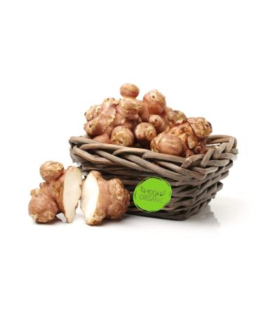 Jerusalem artichoke | Fresh organic Jerusalem artichoke tubers from organically certified cultivation (500 g) Tasteless 500 g