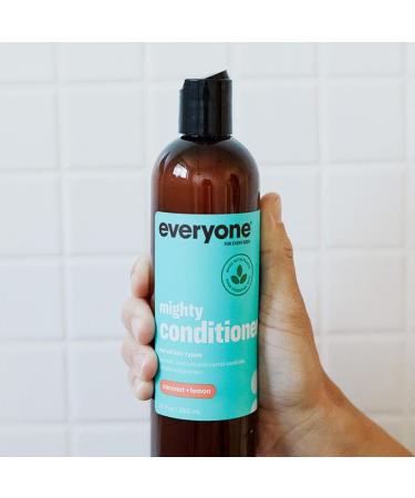 Everyone Hair Care Conditioner - Coconut & Lemon 12 fl oz | Sulfate & Paraben Free Deep Moisturizing Wash & Leave In - Buy Online on SooperMarket.com