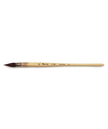 Raphael Kazan 803 Quill Mop Brush, 0, Natural 0 Natural
