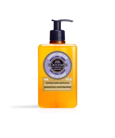 L'Occitane Shea Hand & Body Lavender Liquid Soap 16.90 Fl Oz