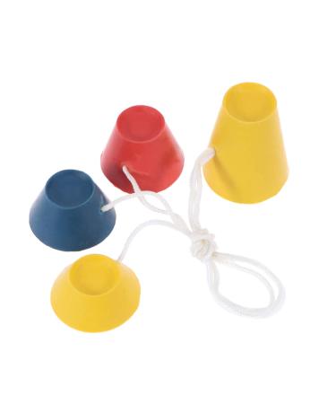 BESPORTBLE Rubber Golf Tees Jumbo Rubber Winter Tees With Various 4pcs