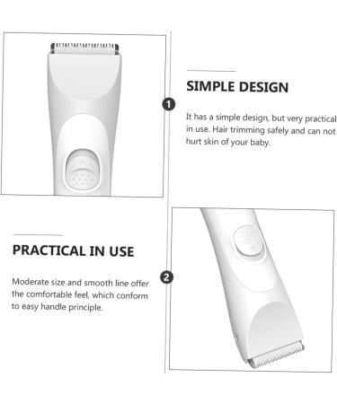 Mikinona 1 Set Hair Clipper Strong Power Hair Trimmer Body Hair Trimmer Professional Clippers for Barbers Rechargeable Fabric Haircut Tool Abs Electric Accessories Child - Buy Online on SooperMarket.com