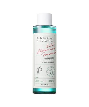 AXIS-Y Daily Purifying Treatment Toner 200ml / 6.76 fl. oz | BHA Toner | Salicylic Acid | Oily Skin | Toner for Acne | Korean Skincare