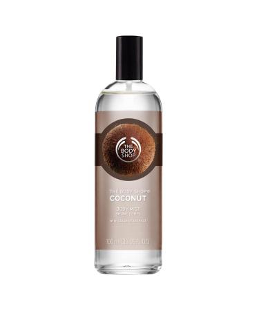 The Body Shop Coconut Body Mist Refreshes and Cools with a Tropical Scent Vegan 3.3 oz